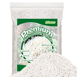 1QT Organic Perlite for Plants，Natural Horticultural Soil Additive Conditioner Mix，Improve Drainage and Ventilation, Promote Root Growth and Soil Health…
