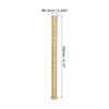PATIKIL 350 Grain Archery Arrow Brass Insert, 6 Packs Insert