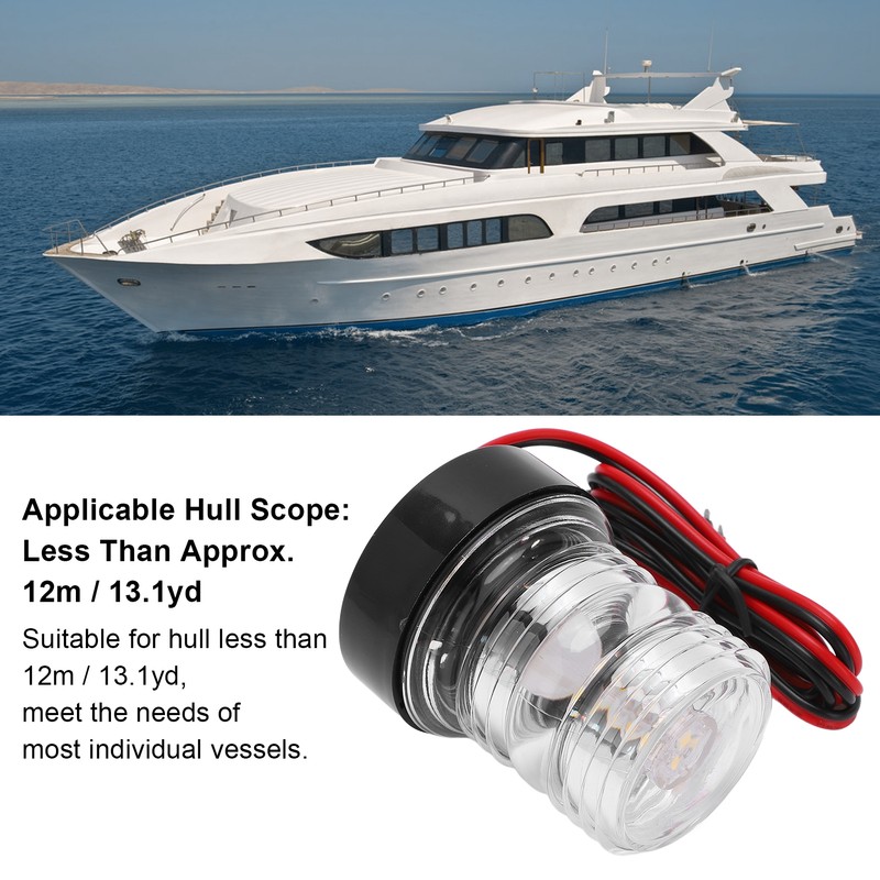 5W DC12V‑24V 360 Degree All Round Boat Light High Brightness