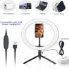 LED Desk Light Dimmable Live Streaming Selfie Tattoo Camera Ring