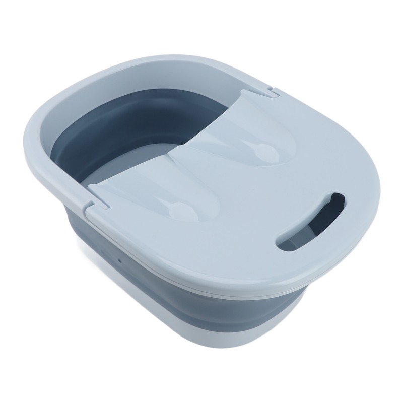 Foldable Foot Bath Basin with Massage Acupoint PP Silicone Foot