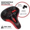 Bicycle Saddle, Bicycle Seat for Women, Men, Comfortable Soft Gel