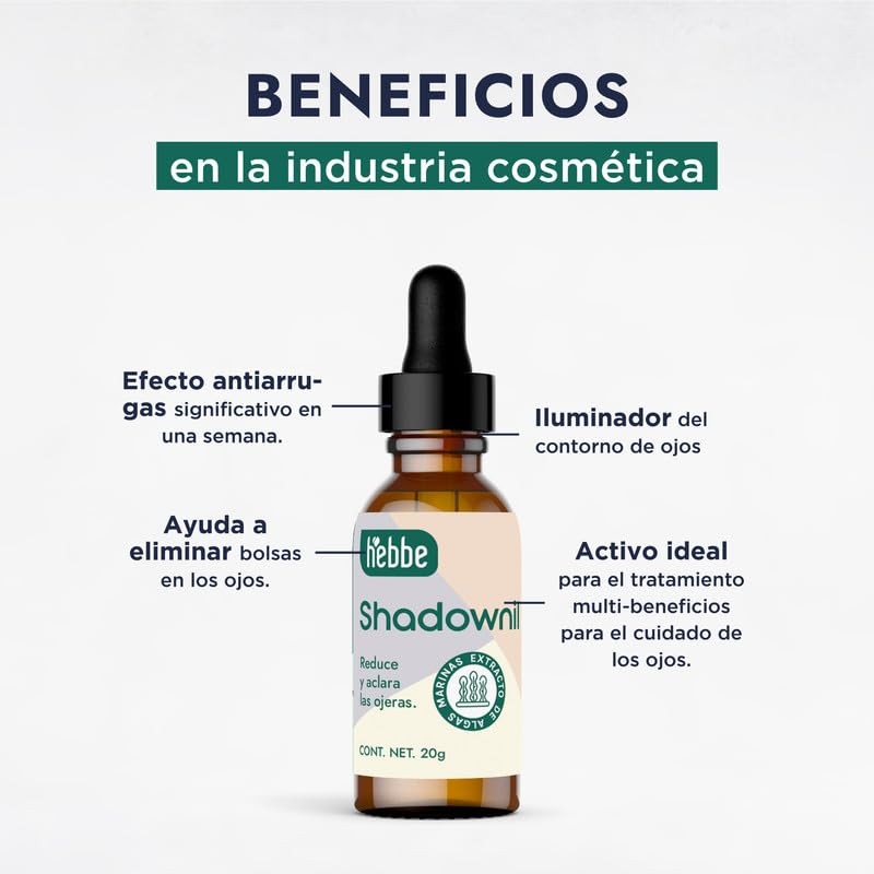 Hebbe - Extracto Glicólico de Algas Marinas, Hidratante y Antioxidante