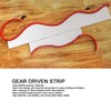Woodworking Profiling Strip 200cm Long Gear Driven Flexible Curve Shaping