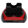 Dual for SATA IDE HDD Docking Station USB Hub for