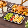 vancasso Serving Platters Set of 3, 16"/14"/12" Inch Rectangular Trays