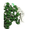 JC Walsh and Sons Nickle and Ceramic Rosary Beads Necklace