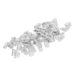 200 Anillos para el Pelo de Rastas, Patrones Exquisitos Ahuecados, Bobinas de Joyería para Trenzado de Cabello, Accesorios para Rastas para Mujeres, Dijes para el Cabello, (Color