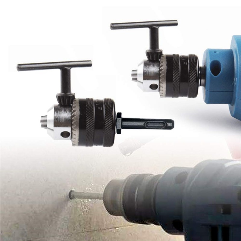 Keyed Chuck Drill Chuck Set/ Key and SDS Plus Adaptor