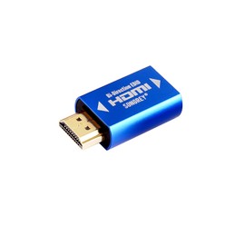 SRhonyra - Emulador HDMI EDID 1080P Passthrough 4ª generación de aluminio ajuste sin cabeza para divisores de vídeo, interruptores, extensores, adaptador de paso macho a hembra acoplador macho (HDMI 1920 x 1080)