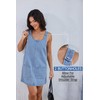 Womens Adjustable Strap Jeans Rompers Jumper Denim Overall Dress Light