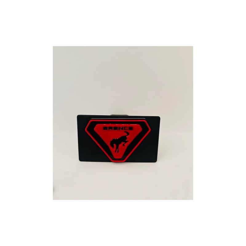 TEXHAS 3D Hitch Cover, Red Heavy American Flag Metal Trailer