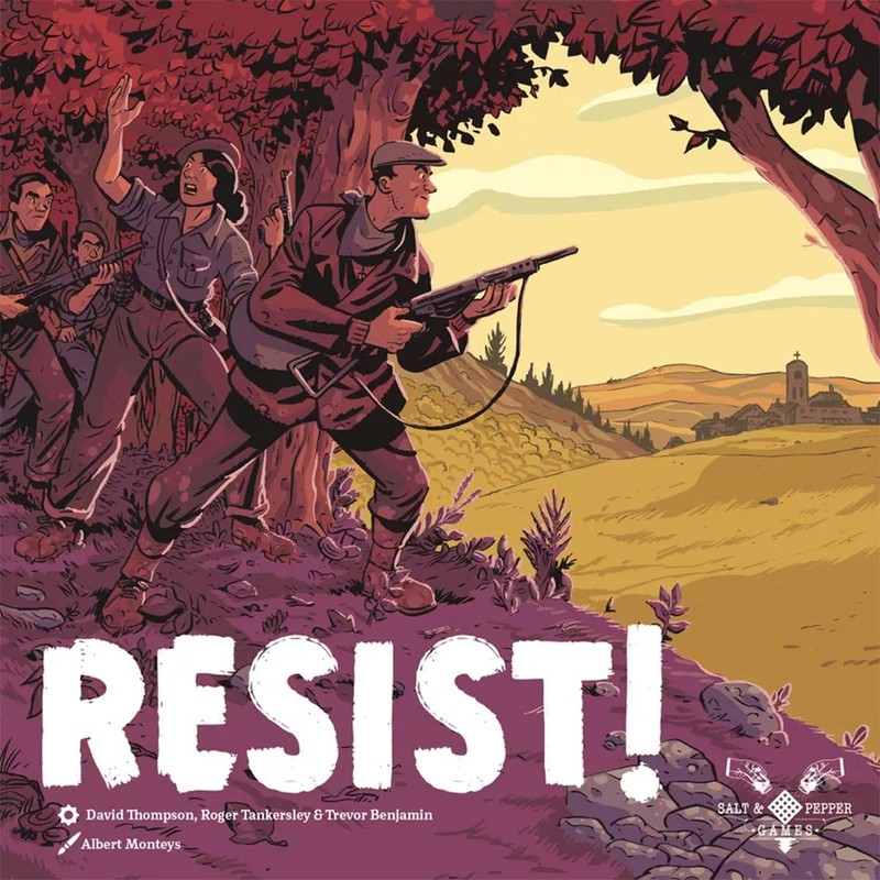 Salt and Pepper Games | Resist! | Card Game |