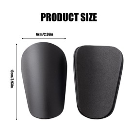 Shin Pads Football Boys, Mini Shin Guards Mens, Small Shinpads for Kids Junior Adult Girls, Lightweight and Compact Ultimate Comfort Mini Shin Guards Mens Mini Shin Guards Mens