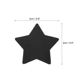 sourcing map 200g Star Confetti Star Glitter Confetti Paper Black Table Confetti for Birthday Wedding Balloons Party Decorations