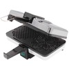 Pizzelle Maker- Nonstick Electric Baker Press Makes Two 5-Inch Cookies