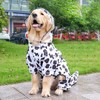 Raincoat for Large Dogs, Full Coverage Dog Raincoat with Hood,