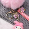 yiwoo Cute Keychains For Girls,Kawaii Car Keychain Accessories,Key Purse Handbag