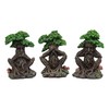 Ebros Wiccan Forest Spirit Deity See Hear Speak No Evil