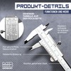 MIB Small Vernier Caliper with Locking Screw DIN 862 100