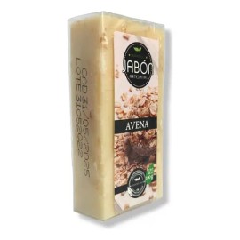 10 Jabón Artesanal De Avena Vegano Natural 100gr                                                                                                      
