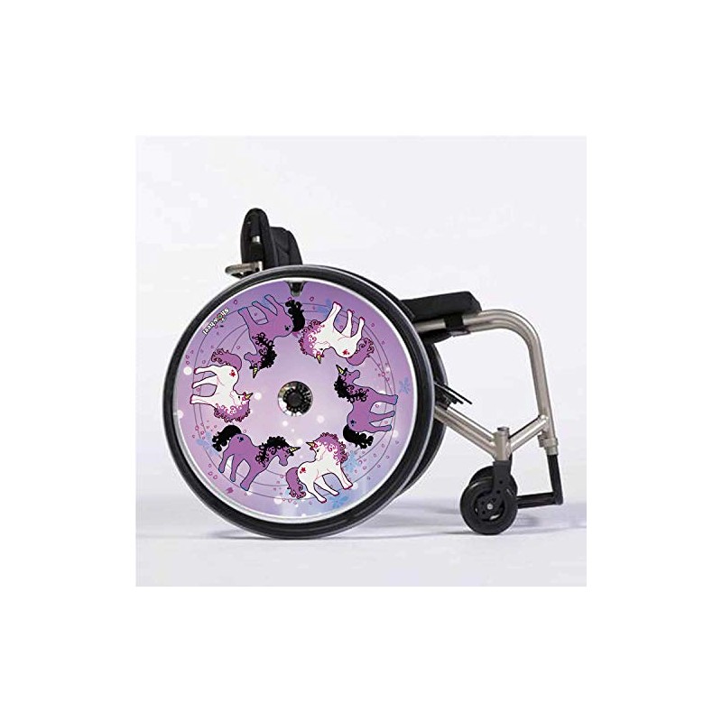 Spoke Guards for Wheelchair (Pair) Fit 20.28 to 20.66" Handrim