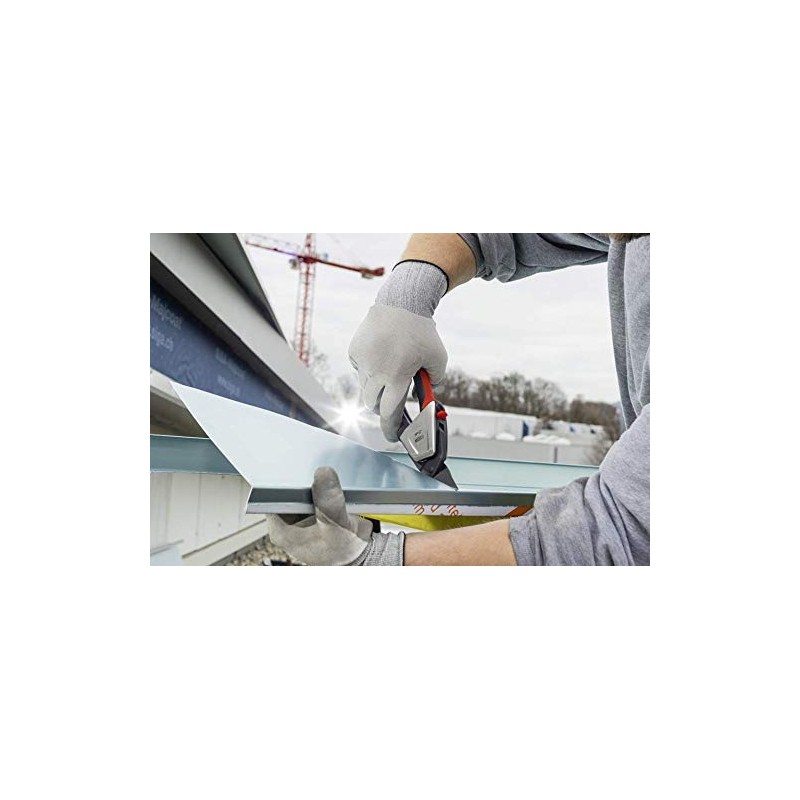 Bessey D39ASSL Left Cutting Shape and Straight Cutting Snips, Black/Red