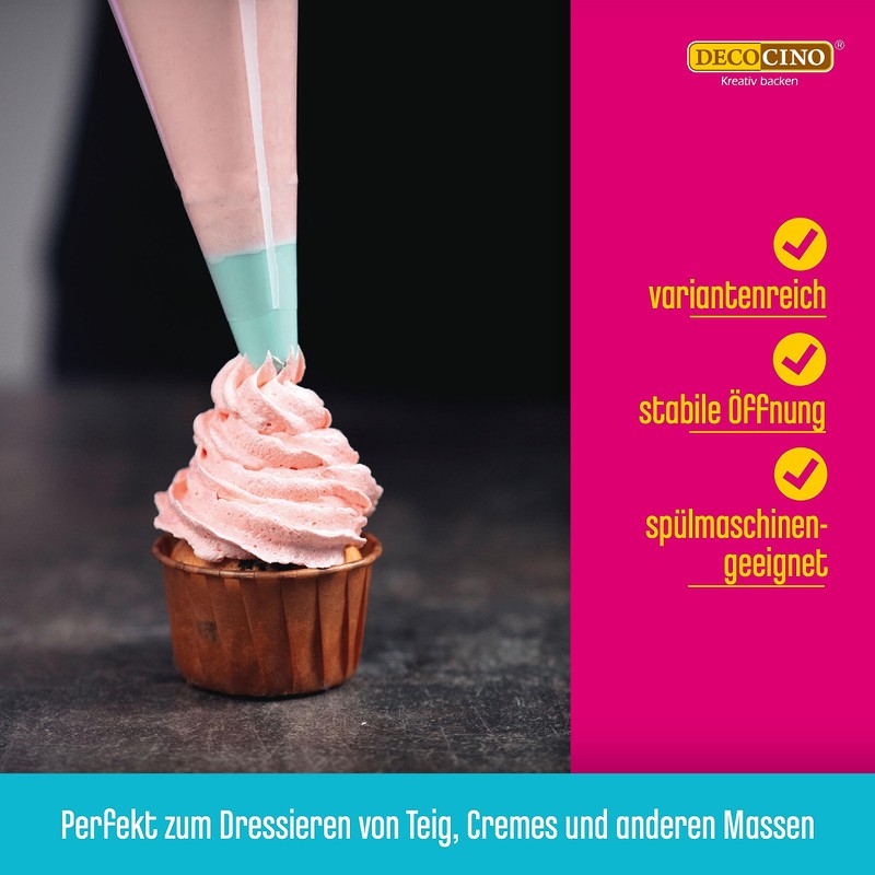 Decocino 34695 Piping nozzles, Plastic