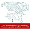 UNENDA 30pcs Hood Insulation Retainers with Fastener Remover - for