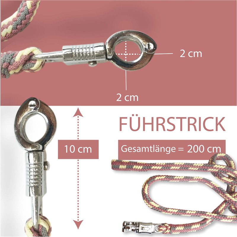Lead Rope Horse Tie Rope for Horses with Sturdy Panic