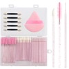 myaokue-up Kit de Aplicadores de Maquillaje Desechables de 206 Piezas: