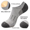 Heatuff No Show Socks Men 7 Pairs Low Cut Athletic