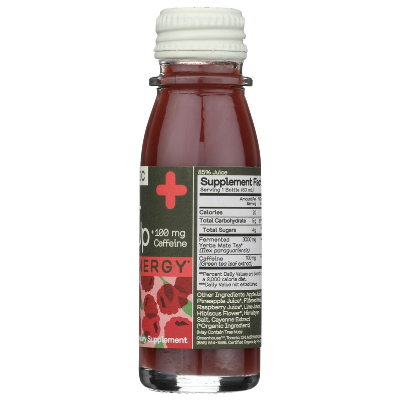 Greenhouse Organic Pick Me Up Shot, 2 FZ