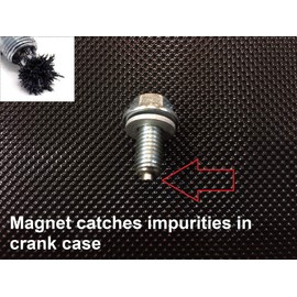 14x1.5 YFM700 YFM700SE Raptor 700 Repair Reducer OIL DRAIN PLUG Magnet kit BEFORE you strip it!!