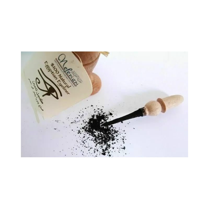 Nefertari 100% Natural Egyptian Eyeliner in Powder Form, Handmade Eyeliner