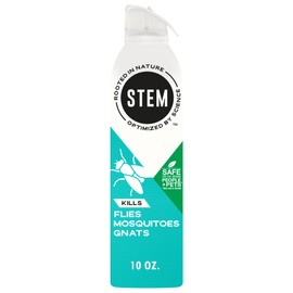 STEM Kills Flies, Mosquitoes And Gnats: Plant-Based Active Ingredient Bug Spray, Botanical Insecticide For Indoor And Outdoor Use; 10 fl oz (Pack Of 1)