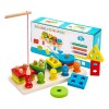 Torre Estimulacion Didactica Destreza Madera Montessori Bebe Primarios
