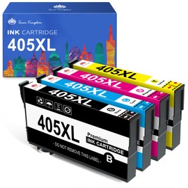 Toner Kingdom 405XL Replacement for Epson 405 405XL Ink Compatible with WorkForce Pro WF-3820DWF WF-3825DWF WF-4820DWF WF-4825DWF WF-4830DTWF WorkForce WF-7310DTW WF-7830DTWF WF-7835DTWF WF-7840DTWF