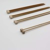 Seeknit Umber 2 Needle with Beads, 9.1 inches (23 cm)