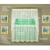 Today's Curtain, Priscilla Lace Bridal Swag 38", Ivory, 60" W