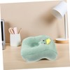 Levemolo Sleeping Pillow Ear Holes Dinosaur Piercing Design Portable Nap