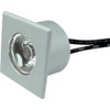 Lampen Lux Emile Outdoor Spotlight Square 350mA Warm White High Power LED Built-In Light Amp Plug