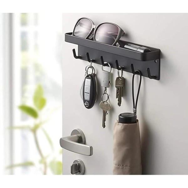 Unbranded Wall-Mounted Mail Rack Key Holder Hanger Wall Letter Organizer