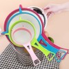4Pcs Plastic Mesh Strainer Colander Set, Food Soy Milk Flour