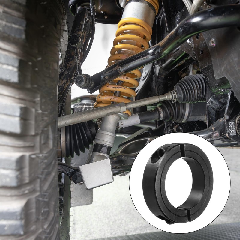 MECCANIXITY Shaft Collar 2" Bore Double Split Carbon Steel Clamping