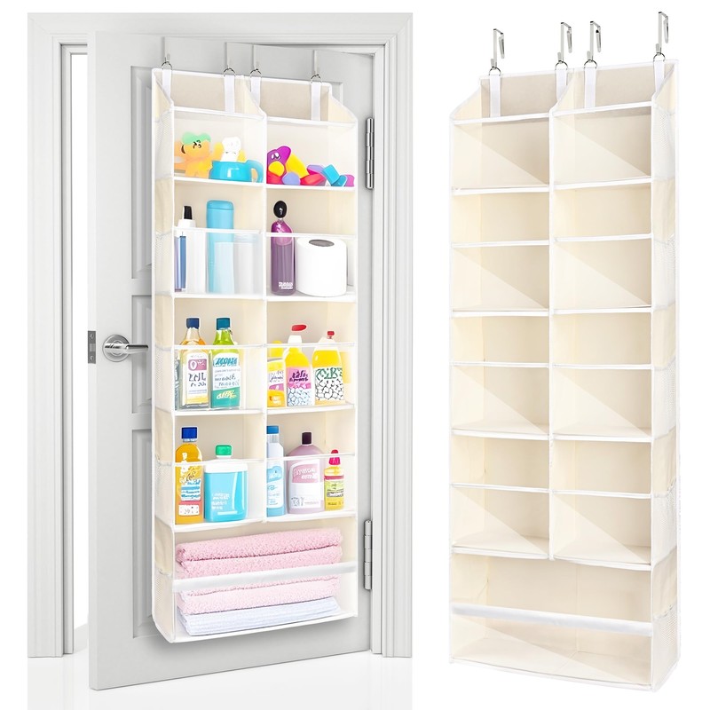 ULG Over the Door Organizer, 5-Tier Extra Large Hanging Storage