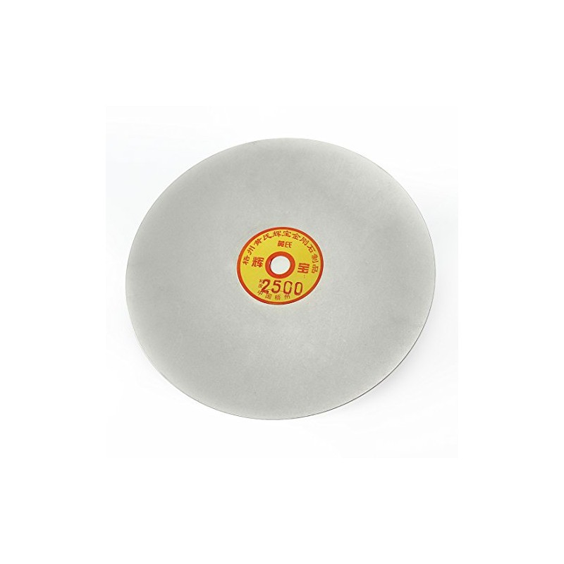 Sourcingmap 250mm 10-inch Grit 2500 Diamond Coated Flat Lap Disk