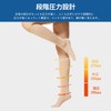 MACITEET Compression Socks, Elastic Stockings, High Pressure, 27-39 hPa, Graduated