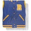 Riverdale, 50"x60", Varsity Jacket Silky Touch Sherpa Back Super Soft