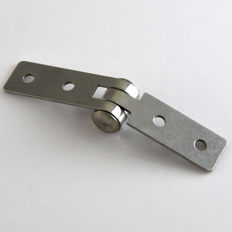 2 Pcs Piano Hinges Continuous Hinge Butt Hinges Stainless Steel